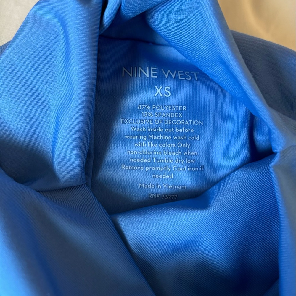 Nine West Blue Dress - Picture 4 of 5